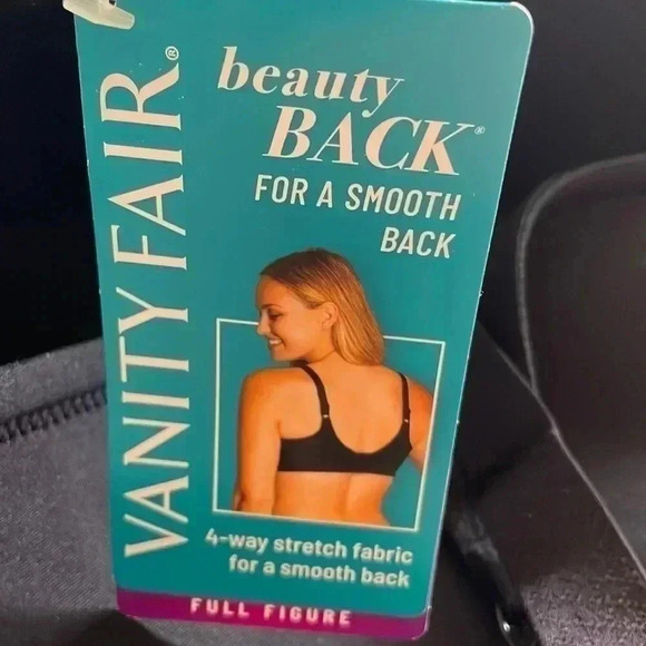 Vanity Fair full figure black bra sz  44 DDD - Picture 4 of 10